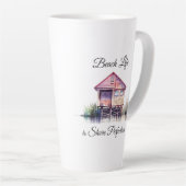 Beach Life is Shore Perfection Latte Mok (Rechterhoek)
