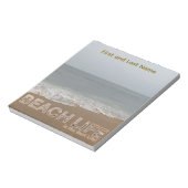 Beach Life is the Best Life - Bloc-notes côtier (Tourné)