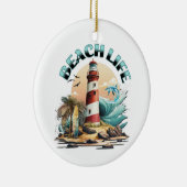 Beach Life Keramisch Ornament (Rechts)