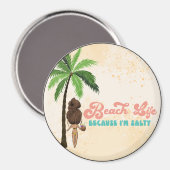 Beach Life Magneet (Voorkant / Achterkant)