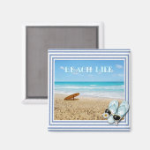 Beach Life Magneet (Voorkant / Achterkant)