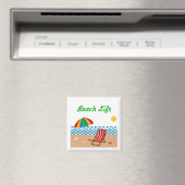 Beach Life Magnet Magneet (Insitu (Vaatwasser))