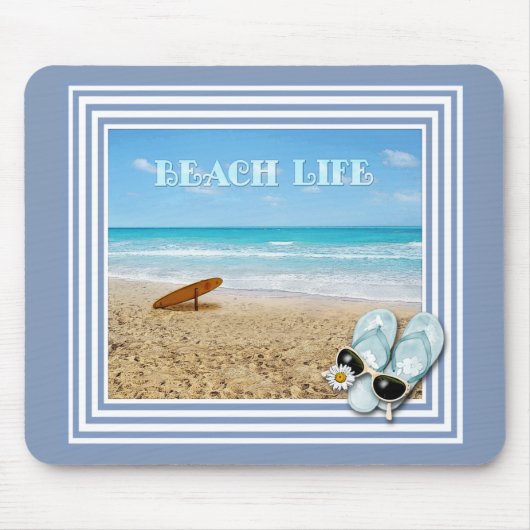 Beach Life Muismat (Voorkant)