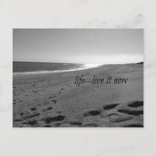 Beach & Life Quote Postcard Briefkaart