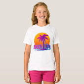 Beach Life | Quote voor zomertijd en avontuurlijke T-shirt (Voorkant volledig)