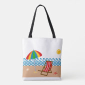 Beach Life Tas (Achterkant)