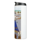 Beach life thermosbeker (Geroteerd rechts)