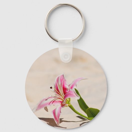 Beach Lily Sleutelhanger (Voorkant)