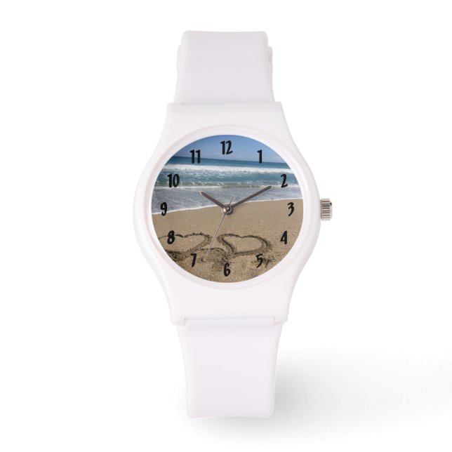 Beach Love Horloge (Voorkant)