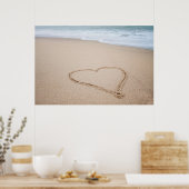 Beach Love I Poster (Keuken)