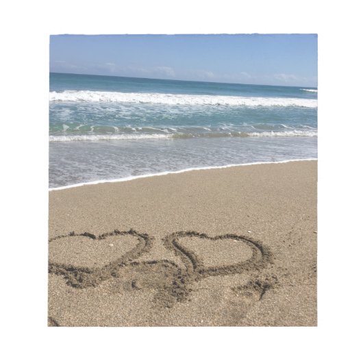 Beach Love Notitieblok (Voorkant)