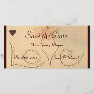 Beach Love Wedding aangekondigd Save The Date
