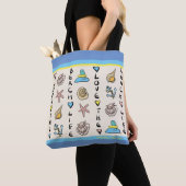 Beach Lover's Bag - zee glas Draagtas (Dichtbij)