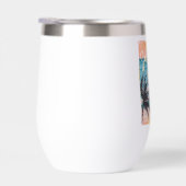 Beach Lover's Wine Tumbler – Salt Water & Sunshine (Droite)