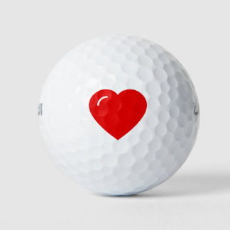 Beach Luv Heart Golfballen
