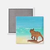 Beach Magneet (Voorkant / Achterkant)