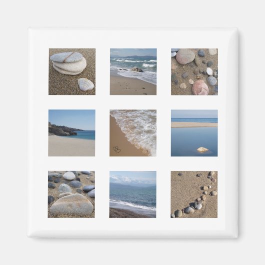 Beach Magnet Magneet (Voorkant)