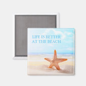 Beach Magnet Magneet (Voorkant / Achterkant)