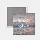 Beach Meditation Magneet (Voorkant / Achterkant)