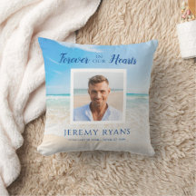 Beach Memorial Keepslag Pillow
