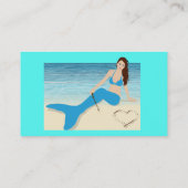 Beach Mermaid Valentijn Thunder_Cove Visitekaartje (Achterkant)