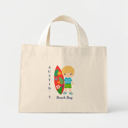 Beach Mini Tote Bag (Voorkant)