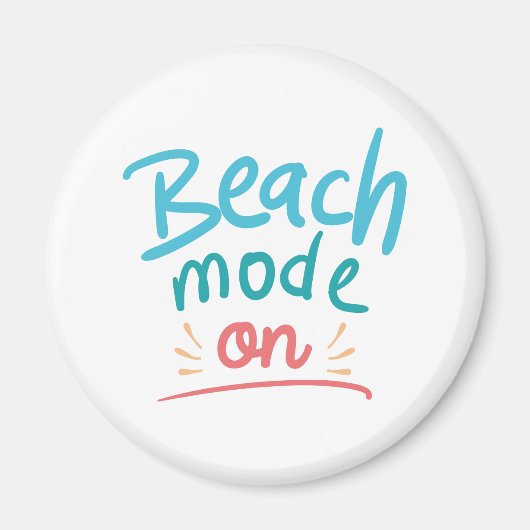 Beach Mode On Magneet (Voorkant)