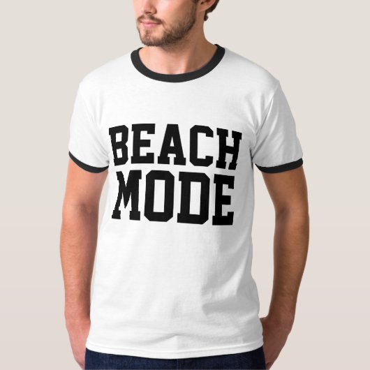 BEACH MODE T-Shirts (Voorkant)