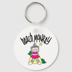 Beach Monkey Sleutelhanger