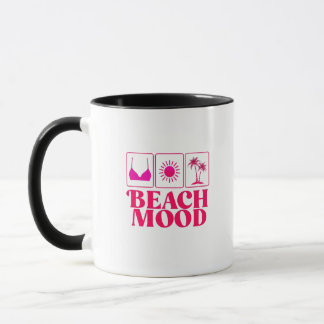 Beach Mood Tropische Koffie Mok – Summer Vibes