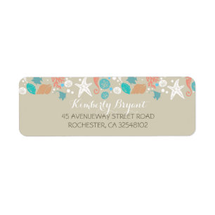 Beach Nautical Sandy Wedding Etiket