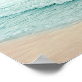 Beach noemt me het Poster van de Fotografie van he (Hoek)