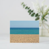 Beach, Ocean, Sky Briefkaart (Staand voorkant)