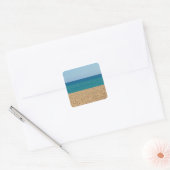 Beach, Ocean Sky Stickers (Envelop)
