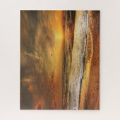 Beach Ocean Sunset Photo Puzzle (Vertical)