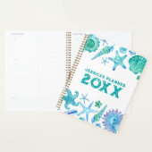 Beach Ocean Waterverf Shells & Starfish Organizer (Display)