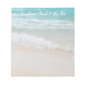 Beach Ocean Waves Notitieblok (Voorkant)