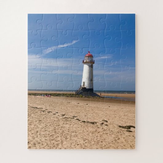 Beach Ocean Zee Blue sky Legpuzzel (Verticaal)