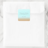 Beach Ombre Elegant Favor Stickers (Tas)