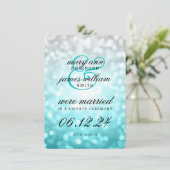 Beach ombre lights , de aankondiging van de wedden (Staand voorkant)