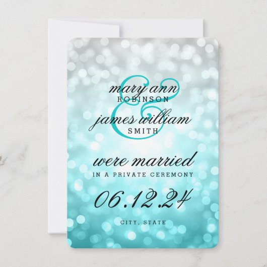 Beach ombre lights , de aankondiging van de wedden (Voorkant)