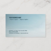 Beach omringd visitekaartje (Achterkant)