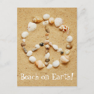 Beach on Earth Briefkaart