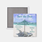 Beach Painting Magneet (Voorkant / Achterkant)