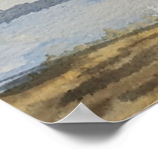 Beach Painting  Poster (Hoek)