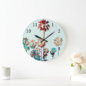 Beach Palm Tree Design 243 Grote Klok (Huis)