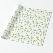 Beach Palm Trees Cadeaupapier (Uitgerold)