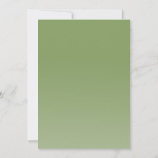 Beach Palm Trees Copper Tropical Destination Kaart (Achterkant)