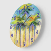 Beach Palms- klok (Hoek)