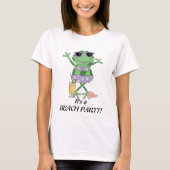 BEACH PARTIJ! T-shirt (Voorkant)